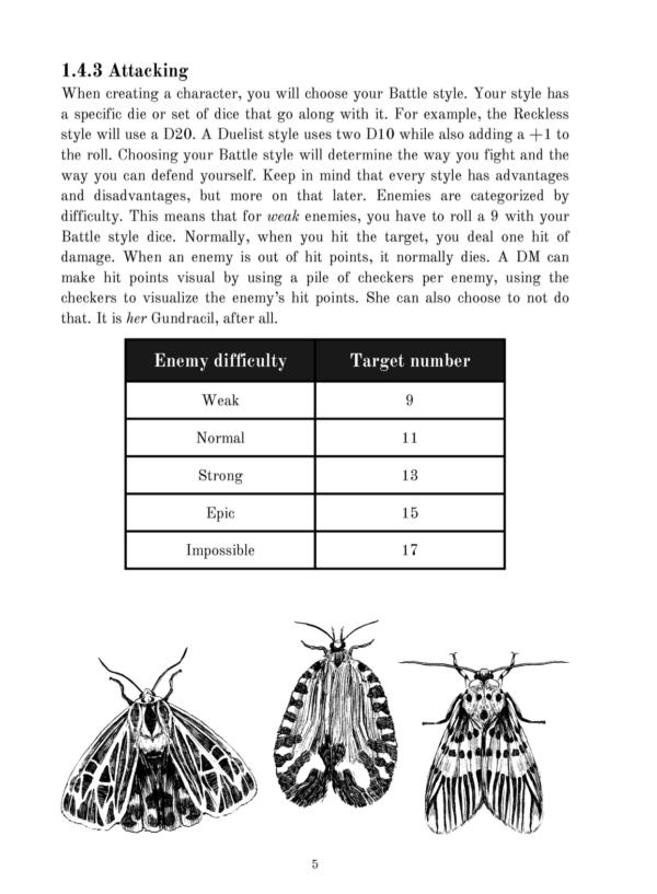 Gundracil - Playtest edition (physical softcover A5 book) - Image 3